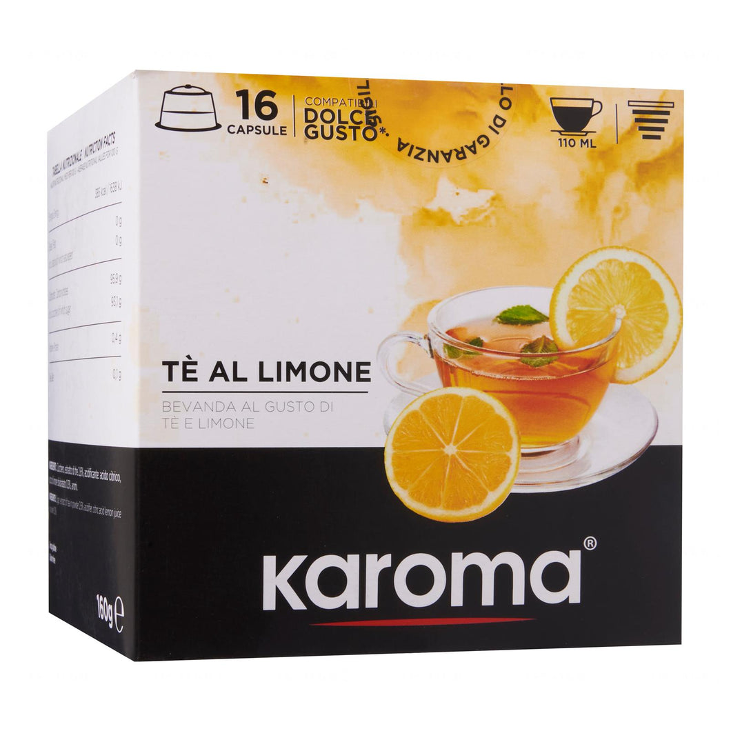 Karoma Lemon Tea Dolce Gusto X 16 Compatible Capsules
