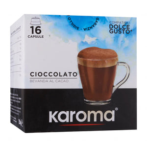 Karoma Chocolate Drink Dolce Gusto Compatible X 16