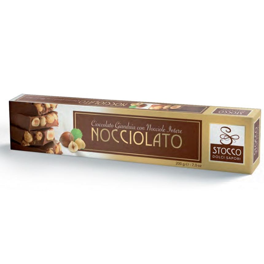 Gianduia nut and milk chocolate with roasted hazelnuts Stocco 200gr
