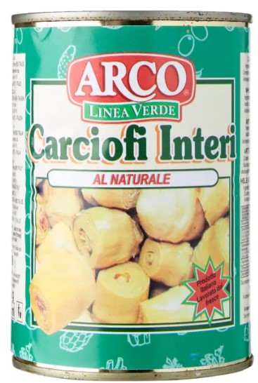 Arco Carciofini Interi (Small Whole Artichokes) in water