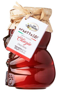 Little Bear Italian Cherry Honey 370gr in Glass Jar