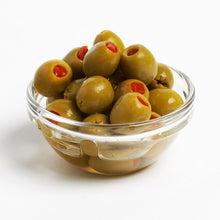 Load image into Gallery viewer, Green Spicy Olive filled with chilli-pepper
