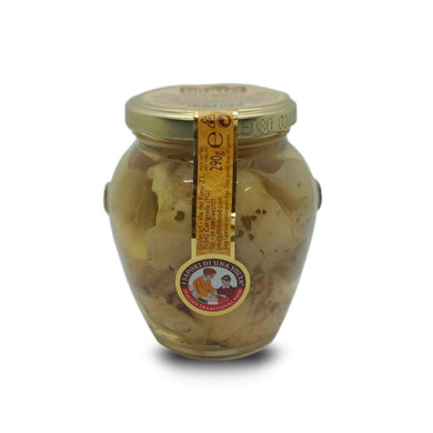 Grilled Artichokes in Sunflower Seed Oil Jar 290 g - Italian Market